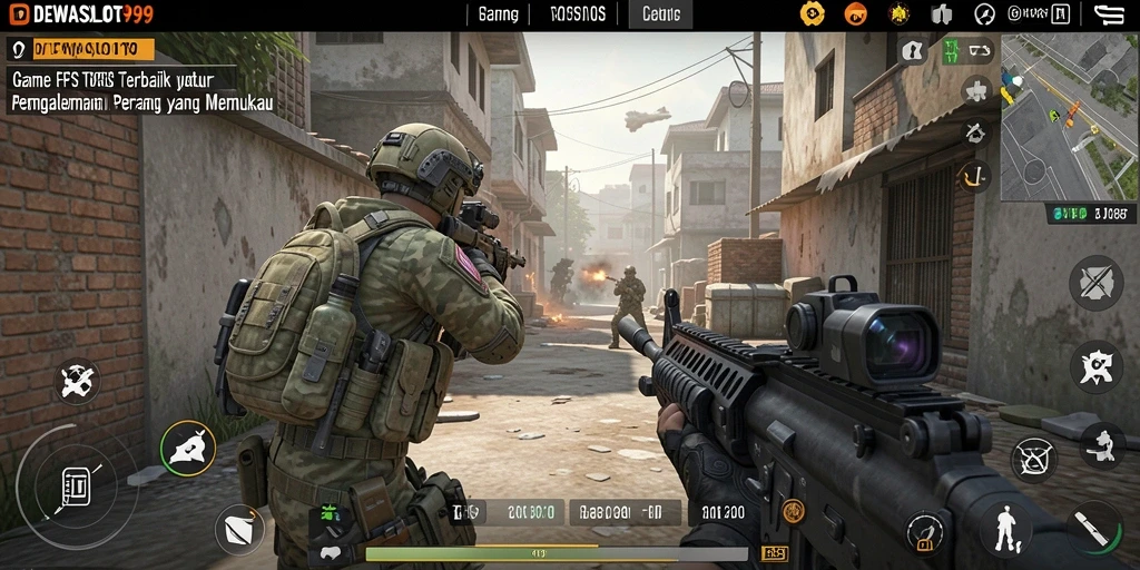 Tampilan menarik saat gameplay intens dalam DEWASLOT99.