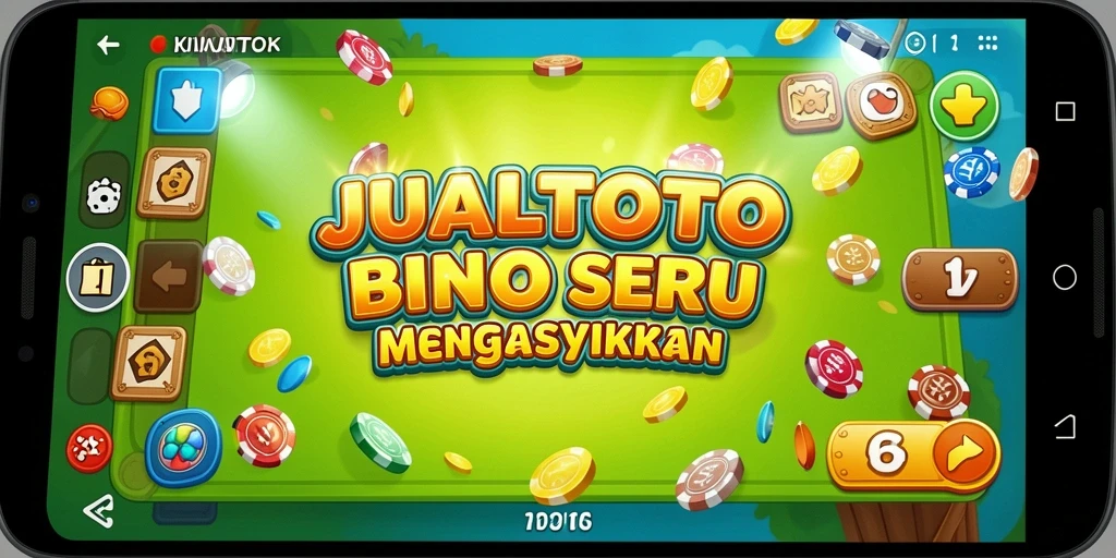 Tampilan gameplay seru dalam JUALTOTO dengan suasana Bingo.