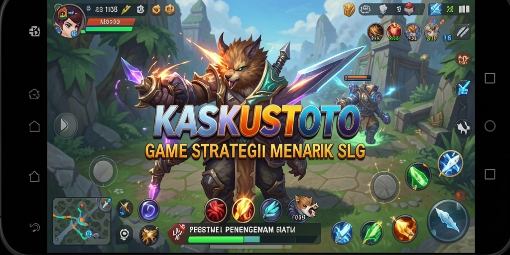 Tampilan gameplay menarik dari KASKUSTOTO dengan elemen strategi.