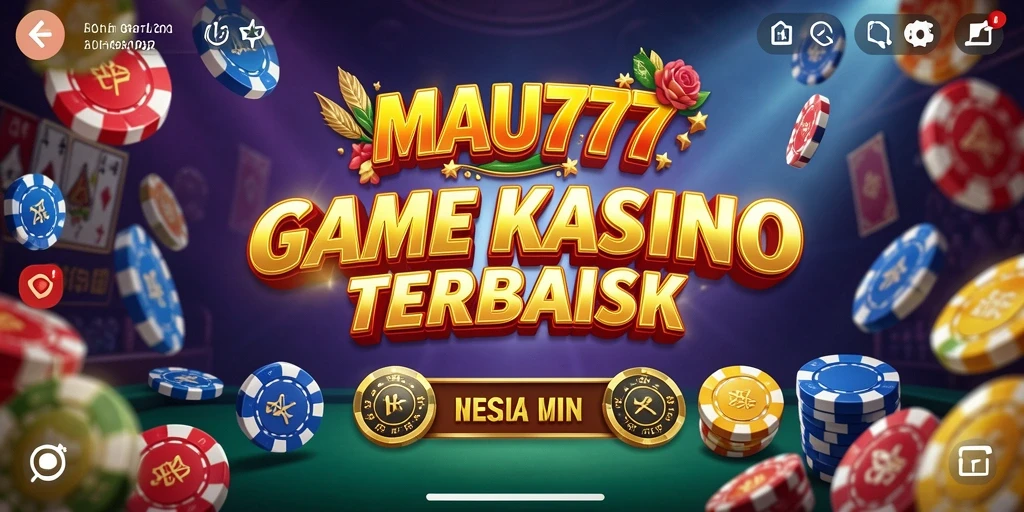 Tampilan menarik dari gameplay Kasino di MAU777.