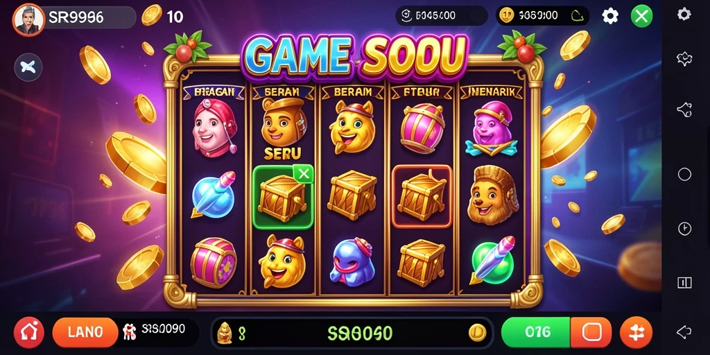 Tampilan gameplay Slot yang menarik dan mengasyikkan di SR996.