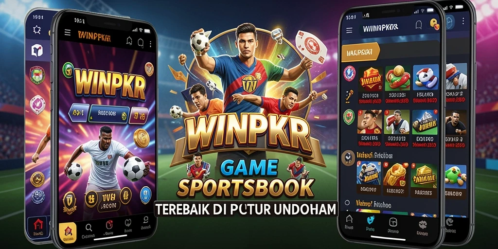 Tampilan gameplay taruhan olahraga di WINPKR.